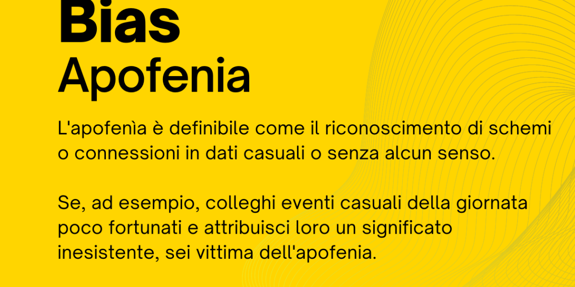 Bias dell’Apofenia