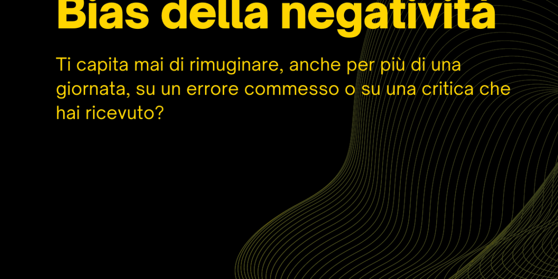 Bias della negatività