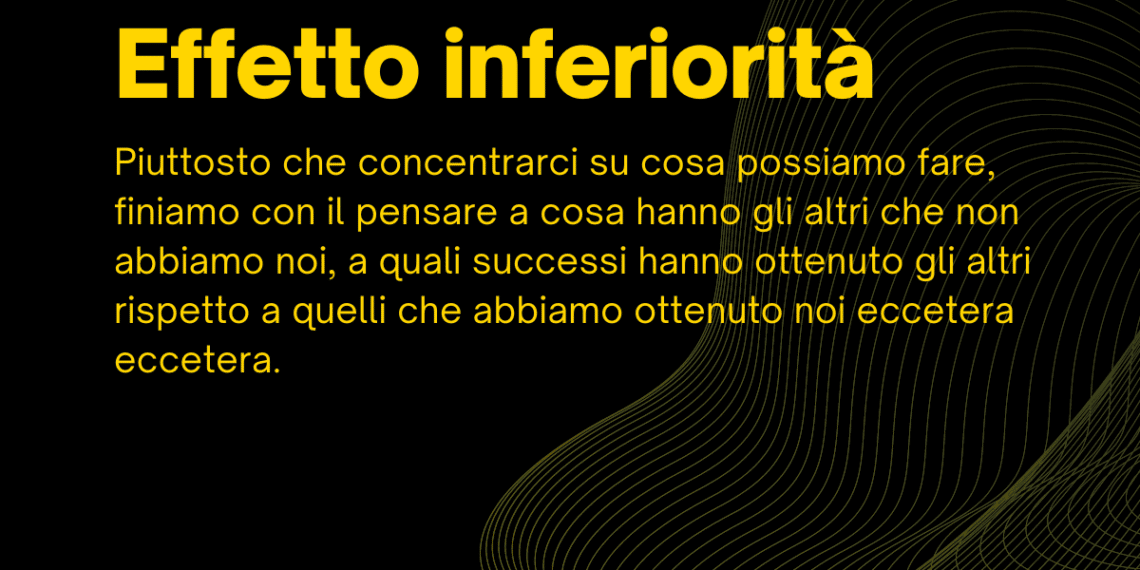 Effetto inferiorità
